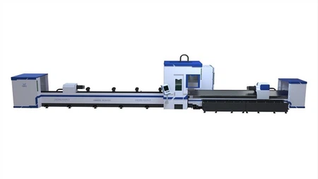 3Kw 6M Pipe Laser Cutting Machine Three 240 Pneumatic Chucks With Automatic Loading And Unloading Device