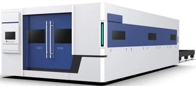 Peiriant Torri Laser Ffibr 1530GD Gyda Thabl Cyfnewid